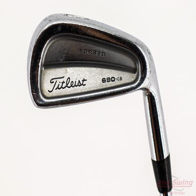 Titleist 690.CB Forged Single Iron 6 Iron True Temper Dynamic Gold Steel Stiff Right Handed 38.25in