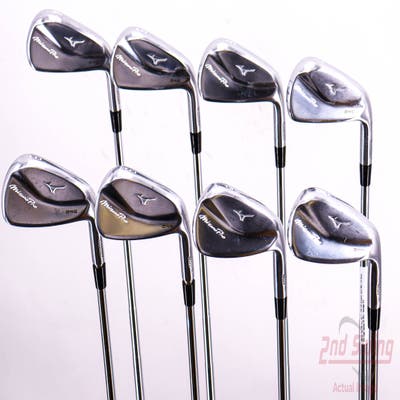 Mizuno Pro 245 Iron Set 4-PW AW Dynamic Gold Mid 115 Steel Stiff Right Handed 38.25in