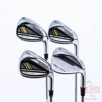 TaylorMade Rocketbladez HP Iron Set 8-PW AW TM RocketFuel 85 Steel Steel Stiff Right Handed 37.0in