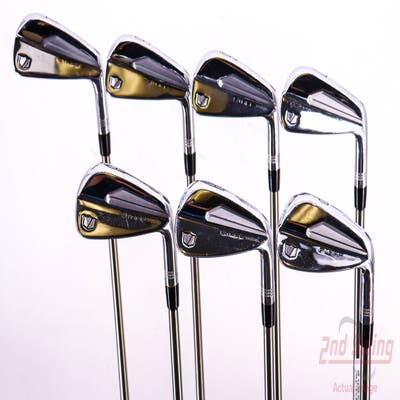 Wilson Staff 2024 Staff Model Blade Iron Set 4-PW Accra I Series Steel-115i Steel X-Stiff Right Handed 38.0in