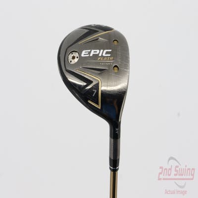 Callaway EPIC Flash Star Fairway Wood 7 Wood 7W 21° UST ATTAS Speed Series 40 Graphite Ladies Right Handed 41.0in