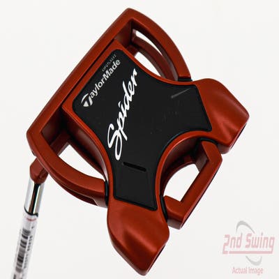 Mint TaylorMade Spider Red Small Slant Putter Steel Left Handed 35.0in