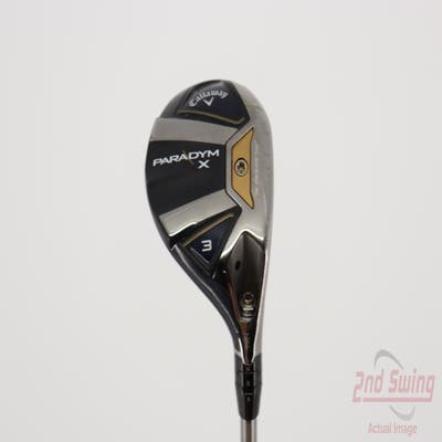 Callaway Paradym X Hybrid 3 Hybrid 18° Aerotech SteelFiber fc75 Graphite Stiff Right Handed 41.25in