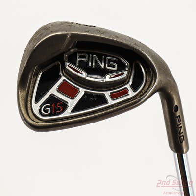 Ping G15 Single Iron 9 Iron Ping AWT Steel Regular Right Handed Black Dot 36.0in