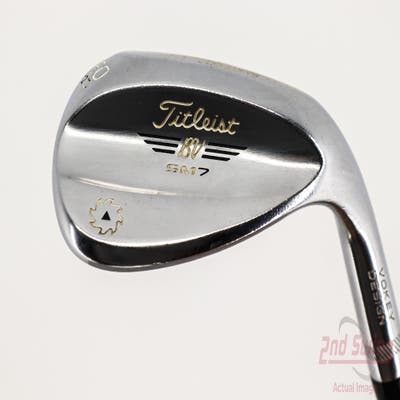 Titleist Vokey SM7 Tour Chrome Wedge Lob LW 60° 12 Deg Bounce D Grind FST KBS Tour Steel Stiff Right Handed 35.5in