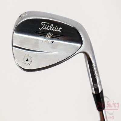 Titleist Vokey SM7 Tour Chrome Wedge Gap GW 52° 8 Deg Bounce F Grind FST KBS Tour Steel Stiff Right Handed 36.0in