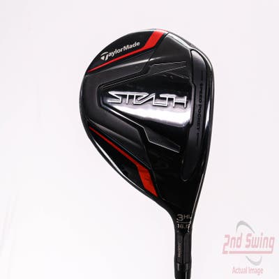 TaylorMade Stealth Fairway Wood 3 Wood HL 16.5° PX HZRDUS Smoke Black RDX 70 Graphite Stiff Right Handed 43.0in