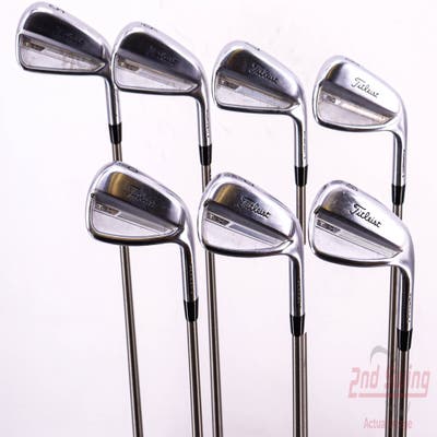 Titleist 2023 T150 Iron Set 5-PW PW2 Aerotech SteelFiber i95cw Graphite Stiff Right Handed 38.0in