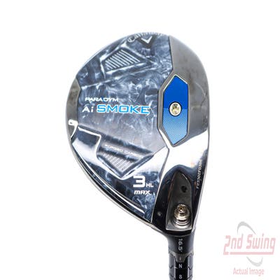 Callaway Paradym Ai Smoke Max Fairway Wood 3 Wood HL 16.5° MCA Tensei AV-XLINK Blue 65 Graphite Regular Right Handed 43.25in