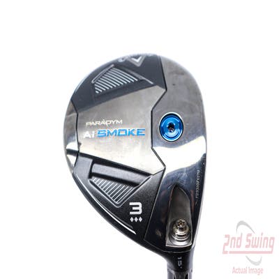 Callaway Paradym Ai Smoke TD Fairway Wood 3 Wood 3W 15° Fujikura Ventus Blue Velocore + Graphite Regular Right Handed 43.5in