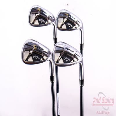 Callaway Apex 21 Iron Set 8-PW AW UST Mamiya Recoil 75 Dart Graphite Regular Right Handed 36.5in