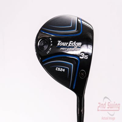 Tour Edge Hot Launch C524 Hybrid 3 Hybrid 15° Aldila Ascent Blue 55 Graphite Stiff Right Handed 43.0in