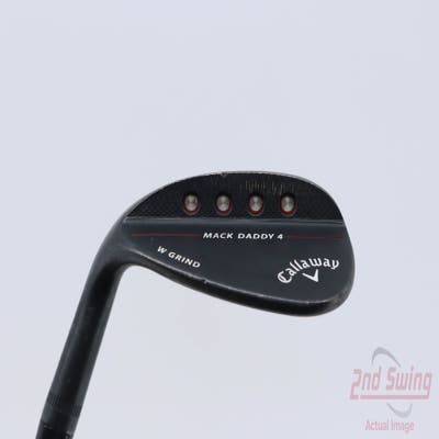 Callaway Mack Daddy 4 Black Wedge Sand SW 56° 12 Deg Bounce W Grind True Temper XP 95 S300 Steel Stiff Left Handed 35.5in