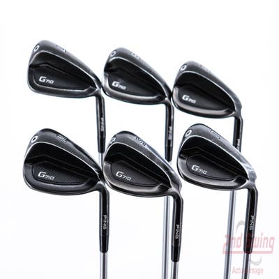 Ping G710 Iron Set 7-PW GW SW ALTA Quick 35 Graphite Senior Right Handed Black Dot 37.5in