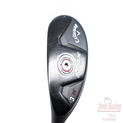 Callaway Apex Hybrid 3 Hybrid 20° Kuro Kage Black Hybrid 80 Graphite Stiff Left Handed 40.5in