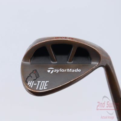 TaylorMade Milled Grind Hi-Toe Big Foot Wedge Lob LW 60° 15 Deg Bounce FST KBS Hi-Rev 2.0 115 Steel Wedge Flex Right Handed 35.5in