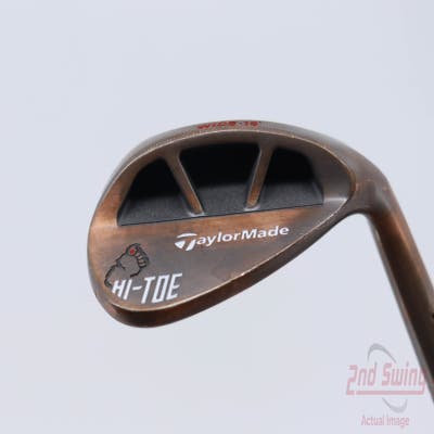 TaylorMade Milled Grind Hi-Toe Big Foot Wedge Lob LW 58° 15 Deg Bounce FST KBS Hi-Rev 2.0 115 Steel Wedge Flex Right Handed 34.75in