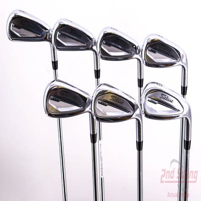 Titleist 2023 T350 Iron Set 6-PW AW GW Project X LZ 6.0 Steel Stiff Right Handed 37.5in