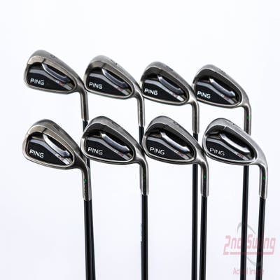 Ping G25 Iron Set 6-PW AW SW LW Ping TFC 189i Graphite Regular Right Handed Green Dot 38.5in