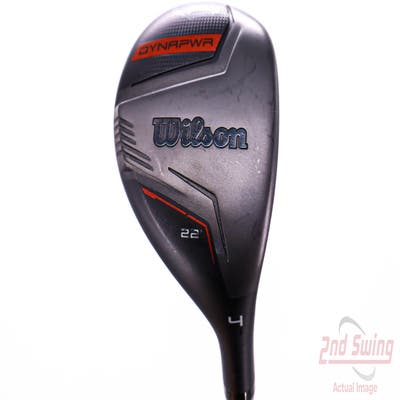 Wilson Staff Dynapwr Hybrid 4 Hybrid 22° PX HZRDUS Smoke Red RDX 80 Graphite Stiff Right Handed 40.0in