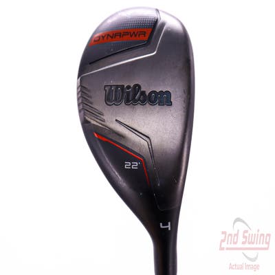 Mint Wilson Staff Dynapwr Hybrid 4 Hybrid 22° PX HZRDUS Smoke Red RDX 70 Graphite Regular Right Handed 40.25in