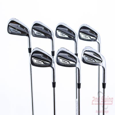 Titleist T100S Iron Set 5-PW AW True Temper Dynamic Gold X100 Steel X-Stiff Right Handed 38.75in