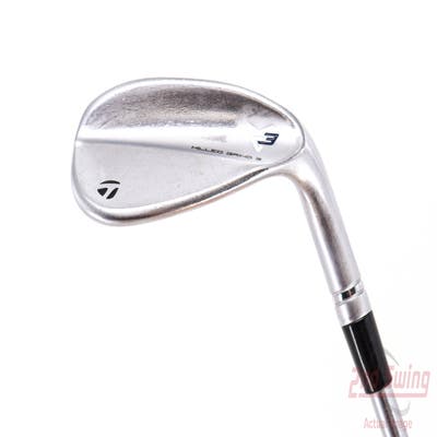 TaylorMade Milled Grind 3 Raw Chrome Wedge Gap GW 50° 9 Deg Bounce Project X LS 6.0 Steel Stiff Right Handed 35.25in