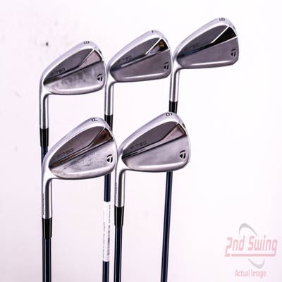 TaylorMade 2021 P790 Iron Set 6-PW Fujikura Ventus Blue 7 Graphite Stiff Left Handed 37.5in