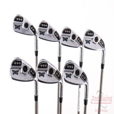 PXG 0311 XP GEN5 Chrome Iron Set 5-GW Aerotech SteelFiber i70 Graphite Regular Right Handed -2 Degrees Flat 38.0in