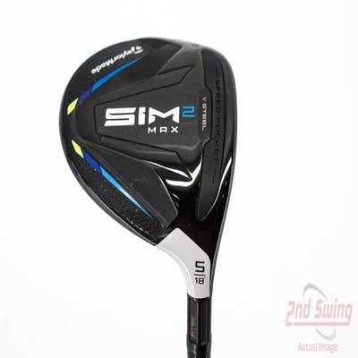 TaylorMade SIM2 MAX Fairway Wood 5 Wood 5W 18° Aldila NV Ladies 45 Graphite Ladies Right Handed 41.0in