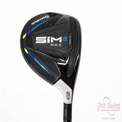 TaylorMade SIM2 MAX Fairway Wood 5 Wood 5W 18° Aldila NV Ladies 45 Graphite Ladies Right Handed 41.0in