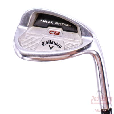 Callaway Mack Daddy CB Wedge Lob LW 58° 12 Deg Bounce Stock Steel Shaft Steel Wedge Flex Right Handed 35.5in