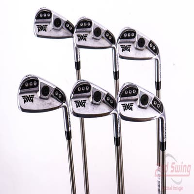 PXG 0311 P GEN5 Chrome Iron Set 5-PW Aerotech SteelFiber i95 Graphite Stiff Right Handed 38.75in