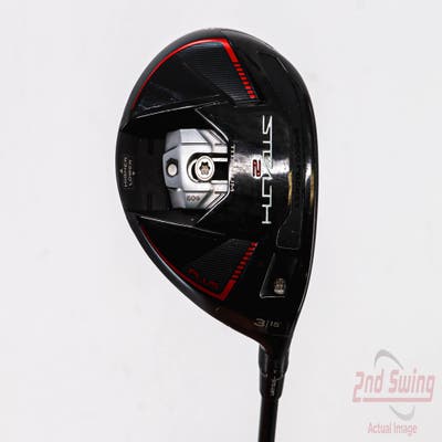 TaylorMade Stealth 2 Plus Fairway Wood 3 Wood 3W 15° Mitsubishi Kai'li White 70 Graphite X-Stiff Right Handed 43.75in