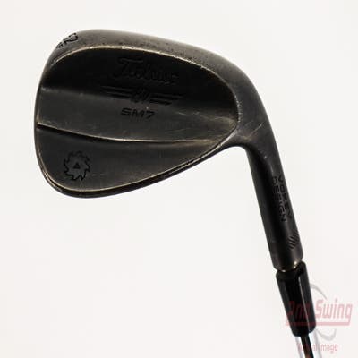 Titleist Vokey SM7 Jet Black Wedge Gap GW 52° 8 Deg Bounce F Grind SM7 BV Steel Wedge Flex Right Handed 35.5in