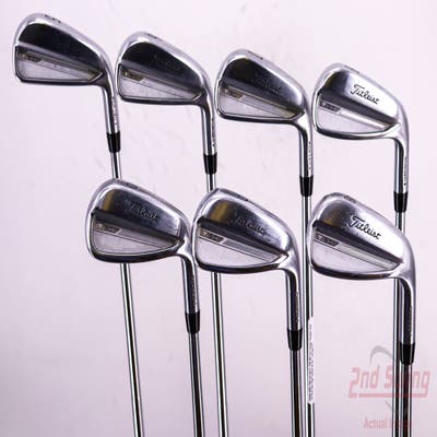 Titleist 2023 T150 Iron Set 5-PW AW True Temper Dynamic Gold 120 Steel Stiff Right Handed 38.0in