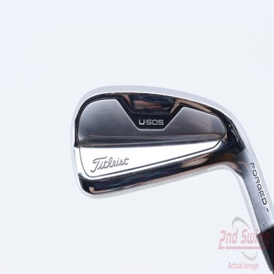 Titleist U-505 Utility Iron 4 Utility PX HZRDUS Smoke Black RDX 80 Graphite Stiff Right Handed 38.75in