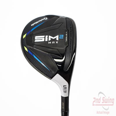 TaylorMade SIM2 MAX Fairway Wood 5 Wood 5W 18° Aldila NV Ladies 45 Graphite Ladies Right Handed 41.0in