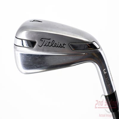 Titleist U 510 Utility Utility Iron 4 Utility 22° PX HZRDUS Smoke Black 80 Graphite Stiff Right Handed 38.75in