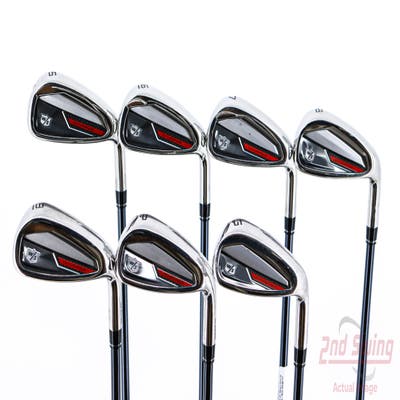 Wilson Staff Dynapwr Iron Set 5-PW GW UST Mamiya Recoil 65 Dart Graphite Regular Right Handed 38.5in