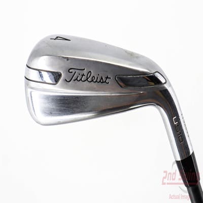 Titleist U 510 Utility Utility Iron 4 Utility 22° PX HZRDUS Smoke Black 80 Graphite Stiff Right Handed 38.75in