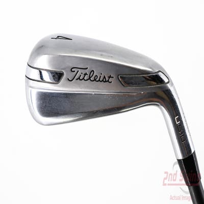 Titleist U 510 Utility Utility Iron 4 Utility 22° PX HZRDUS Smoke Black 80 Graphite Stiff Right Handed 38.75in