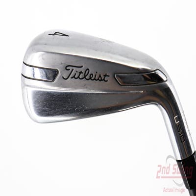 Titleist U 510 Utility Utility Iron 4 Utility 22° PX HZRDUS Smoke Black 80 Graphite Stiff Right Handed 38.75in