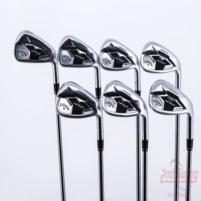 Callaway Apex 19 Iron Set 6-PW AW SW Project X Catalyst 50 Graphite Senior Right Handed 37.75in