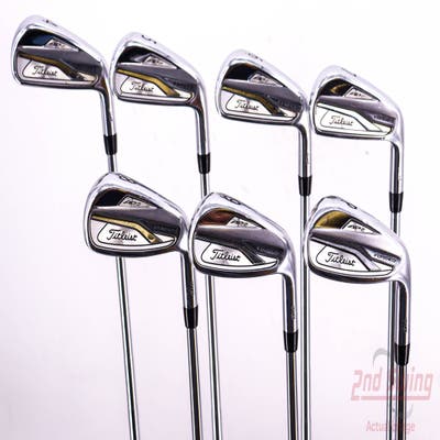 Titleist 718 AP2 Iron Set 4-PW True Temper AMT Tour White Steel X-Stiff Right Handed 39.0in