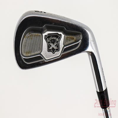 Callaway 2009 X Forged Single Iron 5 Iron Project X Rifle 6.0 Steel Stiff Right Handed 38.25in