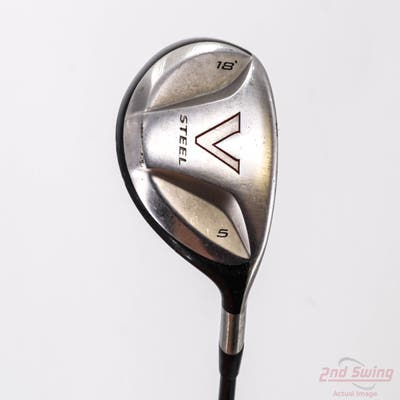 TaylorMade V Steel Fairway Wood 5 Wood 5W 18° Graphite Design YS-7 Graphite X-Stiff Right Handed 43.75in