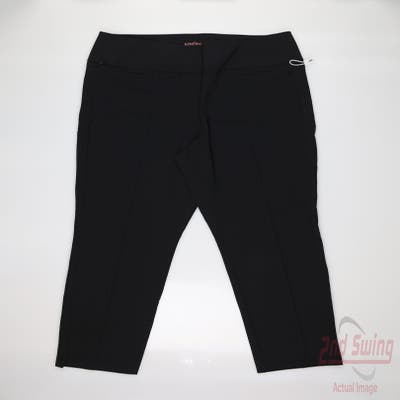 New Womens Kinona Pants Large L x Black MSRP $130