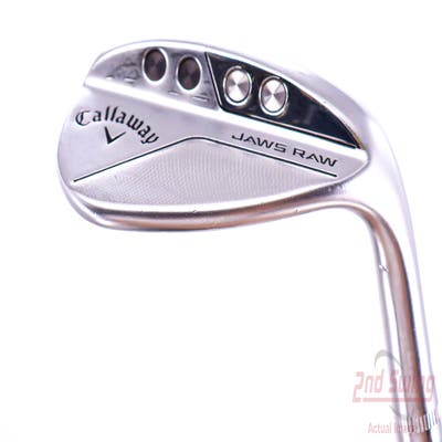 Callaway Jaws Raw Chrome Wedge Lob LW 58° 10 Deg Bounce S Grind Dynamic Gold Spinner TI Steel Wedge Flex Right Handed 34.75in