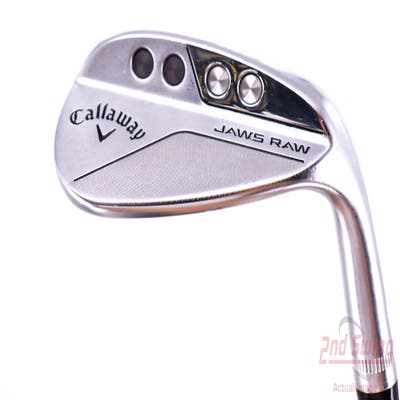 Callaway Jaws Raw Chrome Wedge Gap GW 52° 10 Deg Bounce S Grind Dynamic Gold Spinner TI Steel Wedge Flex Right Handed 35.25in